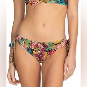 Johnny Was Millo Multicolor Floral Bikini Bottom